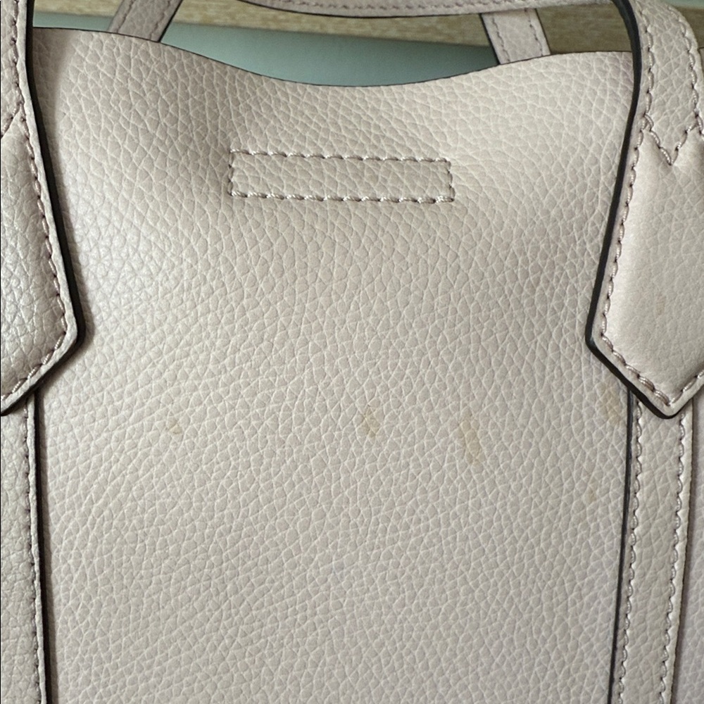 Tory Burch Perry Small Triple Compartment Tote 81928 Shell Pink - Picture 7 of 16